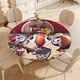 thumbnail image 4 of Johnny Puff theme Fitted Round Tablecloths Elastic Edged Table Covers Waterproof Table Cloth For Kitchen Holiday Party Tables Decor 150cm, 4 of 6
