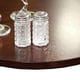 thumbnail image 3 of Lazy Susan Benzara con superficie de madera de 45 cm, color café espresso, base metálica, 3 of 4