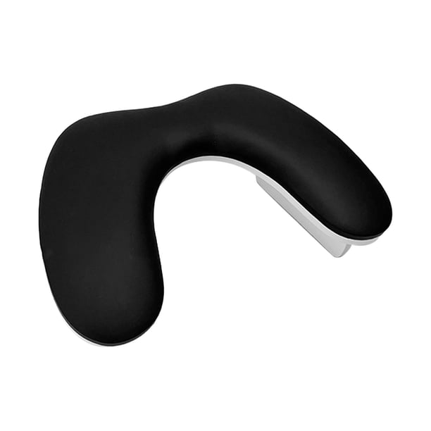 Cojín para reposabrazos de uñas, almohada de mano para decoración de uñas, cojín portátil para reposamanos, alfombrilla para salón de uñas, decoración Negro