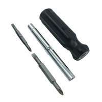 Magideal - Juego De Destornilladores Phillips, Destornillador Reversible, Destornillador Doméstico, Kit De Herramientas De Reparación Portátil Para Reparación De Negro