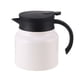 thumbnail image 3 of Jarra De Café Aislada De Acero Inoxidable, Tetera Para Oficina, Restaurantes, Hogar, Blanco, 1000ml, 3 of 3