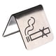 thumbnail image 4 of Se?al De No Fumar Patrón De Signos De Conformidad De La Tienda De Mesa De Acero Inoxidable, 4 of 5