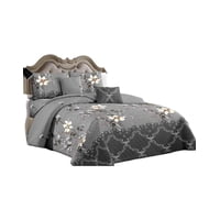 Genérico - Quilt Verano 2 Plazas+2 Fundas Verano Suave 13N37