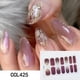 thumbnail image 1 of 14pcs Y2K 3D Nail Strips Fashion Nail Strips Full Wraps Glossy Nail Polish Sticker Self Adhesive Nail Art Decal Strip For Women Nail Art DIY, 1 of 3