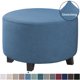thumbnail image 1 of Xiao Hua Funda circular para Reposapiés, Funda Plegable para Taburete, Funda Protectora para Muebles Adecuada para Reposapiés con un Diámetro de 20-23 Pulgadas en Azul, 1 Pieza, 1 of 5