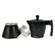 thumbnail image 3 of Cafetera Italiana Negra Granito 4 Tazas Simplit, 3 of 8