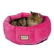 thumbnail image 2 of Cama para mascota Armarkat C03CZH Cozy, rosa, 38 cm de diámetro, 2 of 7