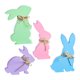thumbnail image 2 of Adornos De Conejito De Pascua Adorno En Forma De Conejo Para Dormitorio Sala De Estar Cuatro, 2 of 5
