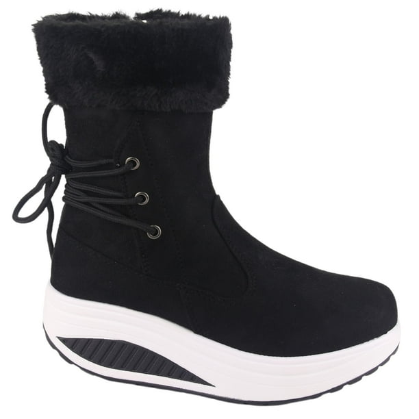 Botin Funway Mujer Tija-34 Negro Casual