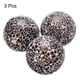 thumbnail image 3 of Uxcell 3Pcs Bolas de Vidrio Decorativas 3.15 pulgadas Orbes Bolas de Centro Bolas de Vidrio Mosaico para Decorar Cuencos, Marrón, 3 of 5