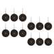 thumbnail image 3 of 12 Piezas De Ganchos Para Cortina De Ducha, Anillos Para Cortina De Ducha, Color Negro, 3 of 5
