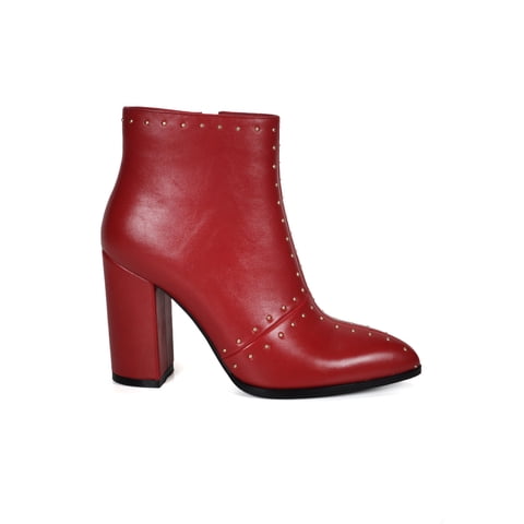 Eda Manzini - Botín Timber Rojo