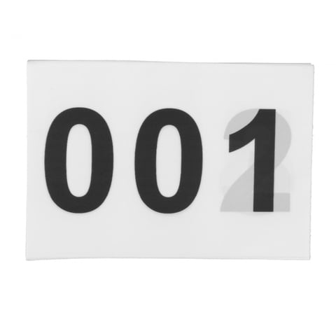 Magideal - 100 Números De Salida Para Carreras, Números De Salida Para Deportes 001-100, Números De Salida Portátiles Para , Números Para Correr En Ciclis