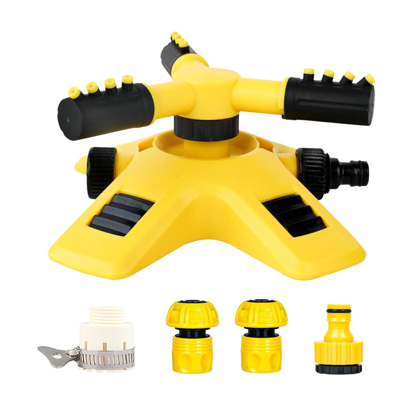 Magideal - Aspersores Para Jardín, Aspersores De Jardín, Aspersores De Césped Ajustables Giratorios Automáticos De 360 Degree, Sistema De Aspersor De Agua Para , 25,4 Mm Estilo B 254 Mm Estilo B