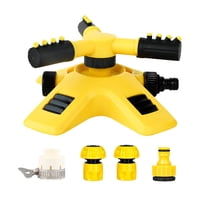 Magideal - Aspersores Para Jardín, Aspersores De Jardín, Aspersores De Césped Ajustables Giratorios Automáticos De 360 Degree, Sistema De Aspersor De Agua Para , 25,4 Mm Estilo B 254 Mm Estilo B