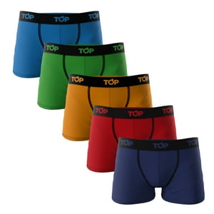 Top - Bóxer Niño Algodón Color Pack 5 C5