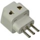 thumbnail image 2 of Adaptador de enchufe Ckitze BA12-2PK 2 en 1 de EE. UU. a Italia tipo L, paquete de 2, 2 of 2