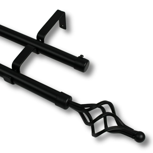 Barras De Cortina 19mm Extensibles Metálicas 120-210 Cm Guiza