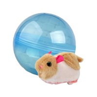 Bothyi - Bola Juguetes Eléctrica Disfrutar De La Diversión Hámster Bola Juguete Para Regalos De Cumpleaños Edad 3 Niños Hámster Blanco