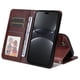 thumbnail image 5 of Funda Billetera para Huawei Nova 13 Pro con Porta Tarjetas y Soporte Ajustable Marrón, 5 of 5