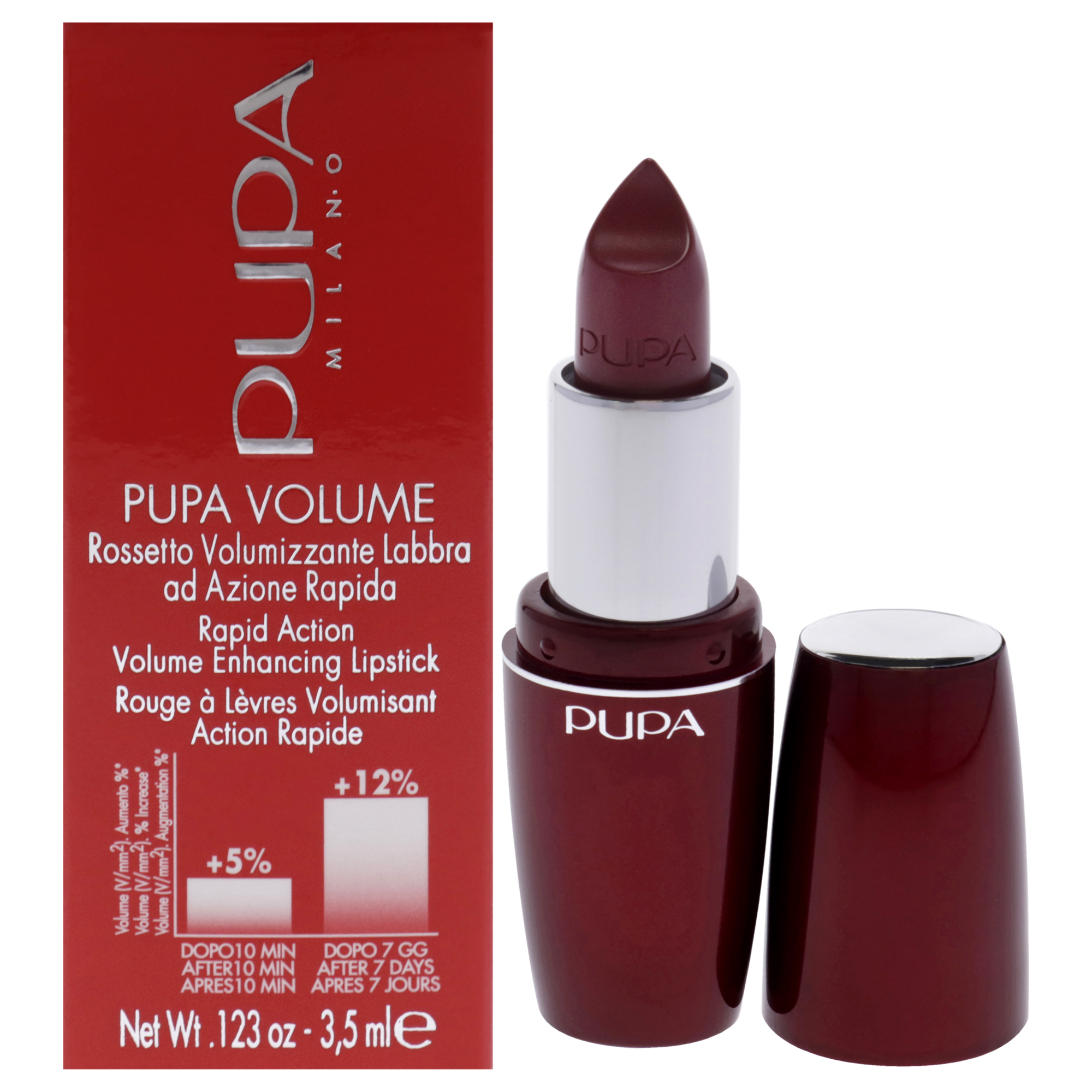 Pupa Milano - Pupa Lápiz Labial Potenciador De Acción Rápida De Volumen Pupa - Rosa Coral Milano Para - Lápiz Labial