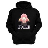 Genérico - Polerón Canguro Spy X Family Negro Talla Xl Unisex