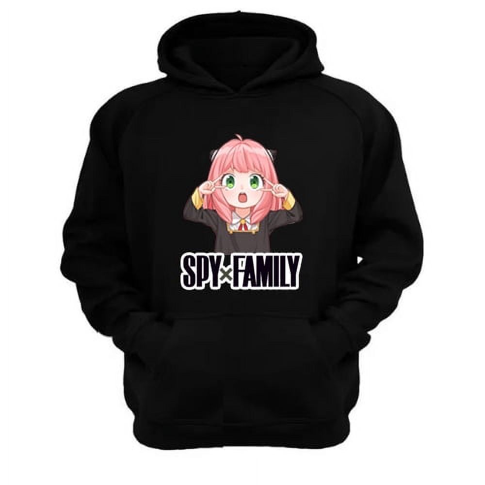 Genérico - Polerón Canguro Spy X Family Negro Talla Xl Unisex