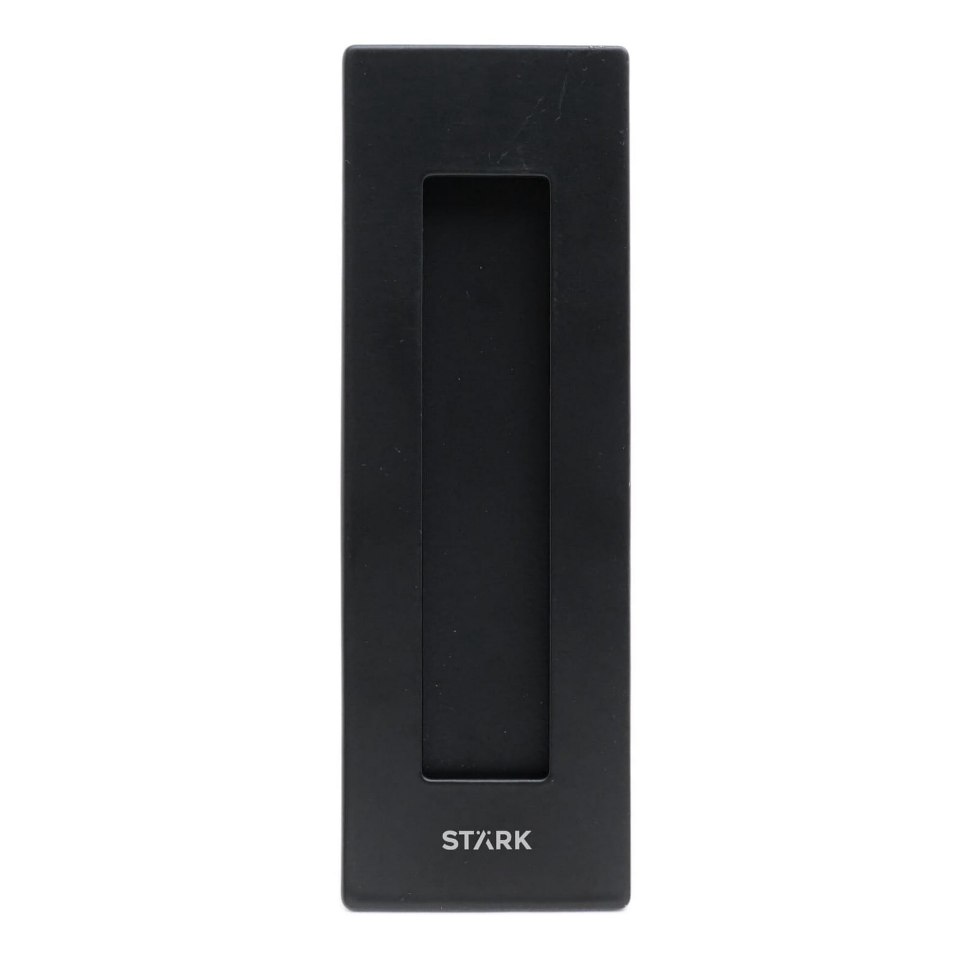 Stark Design - Asa Embutida Para Puertas Correderas. (negro Mate)