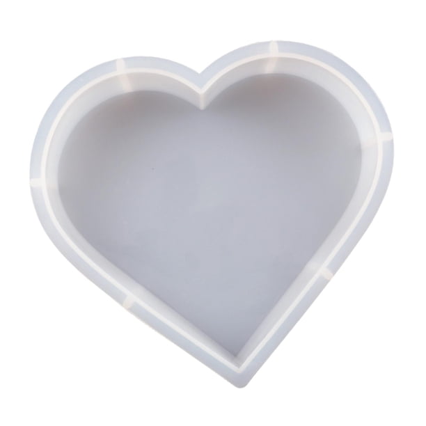 de fundición de DIY, de resina antiadherente para manualidades, hoja de flores secas, decoración para hogar, , jabón, de corazón