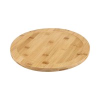 Magideal - Bandeja Giratoria De Madera Con Base Giratoria, Soporte Para Pasteles, Bandeja Para Servir, Plato Giratorio De Madera Para Comedor, Plato Para Servir