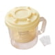 thumbnail image 3 of Colador De Yogur Y Separador De Suero, Fácil De Usar, Con Tapa Para Armario Frigorífico, Color Amarillo, 3 of 5