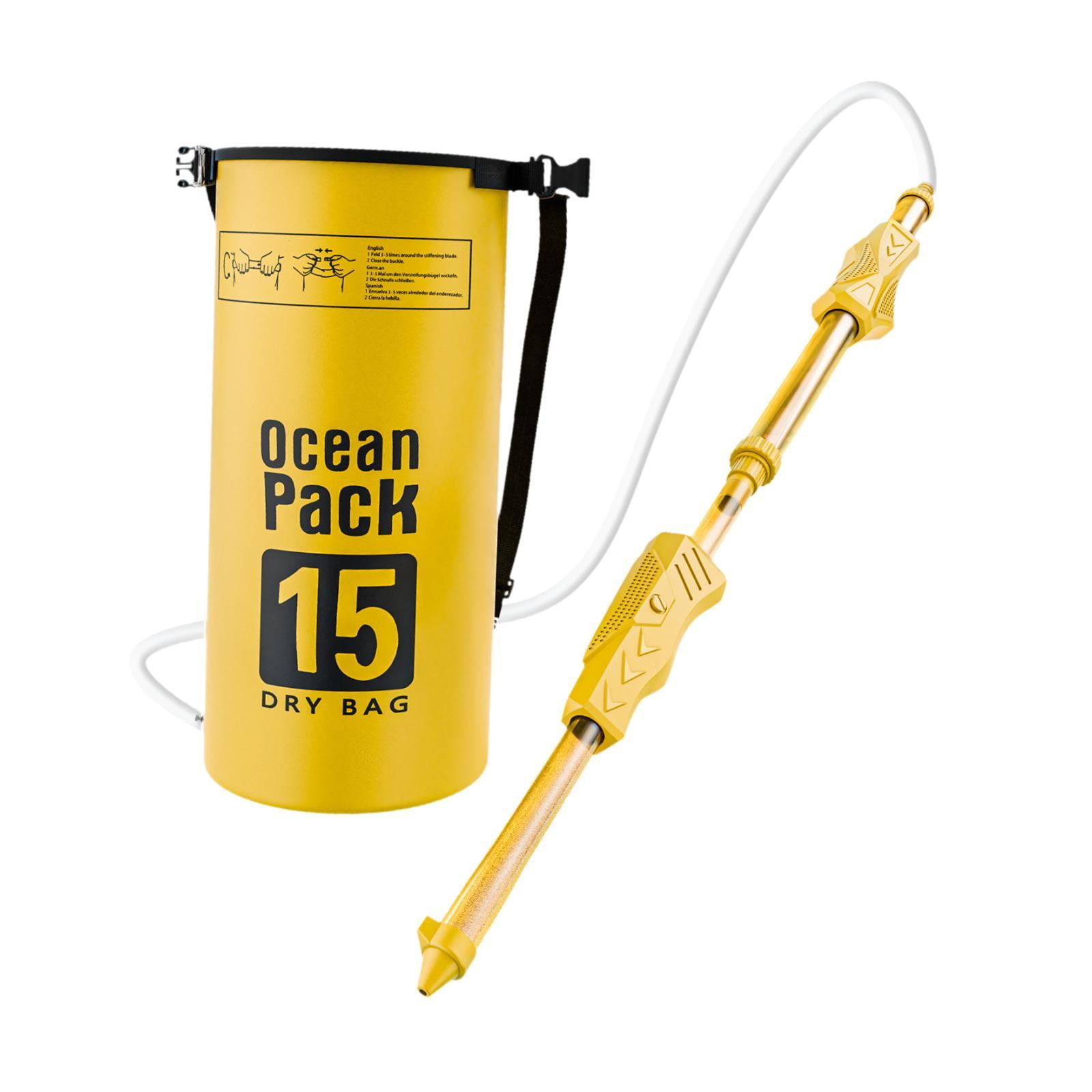 Magideal - Juguete De Joya De Agua De Mochila, Rociando Juguete Clima Caliente Para Niños Juego De Piscina Summer 15l Gran Capacidad Para Niños, Niñas Para Niños Amarillo