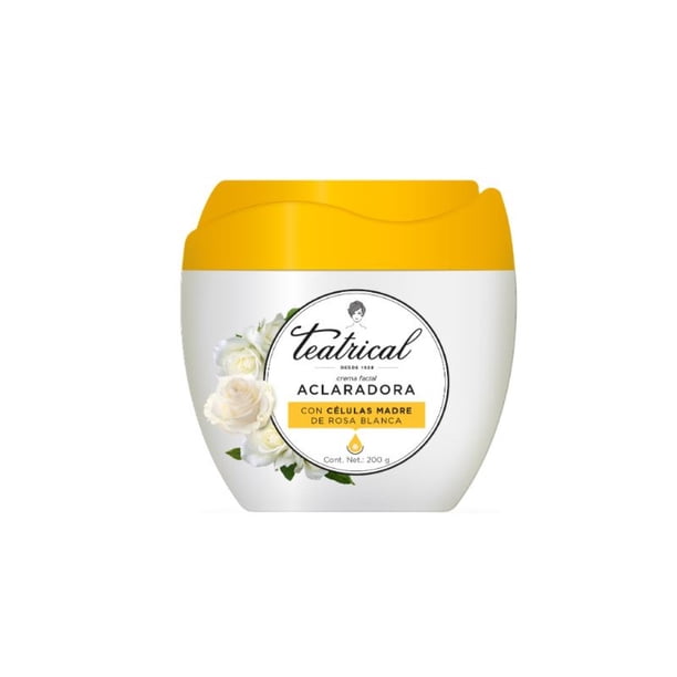 Crema Facial Aclaradora Con Células Madre De Rosa Blanca