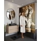 thumbnail image 3 of Cortina de Baño Tela Género + Forro Impermeable, 3 of 6