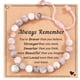 thumbnail image 1 of Regalos para adolescentes, pulsera de piedra natural con dije de corazón para adolescentes y niñas., 1 of 7