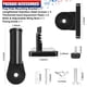 thumbnail image 2 of Soporte para asta de bandera HPGOED 2,5 cm 1\" negro ajustable, 2 of 6