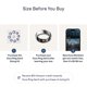 thumbnail image 2 of Smart Ring OURA Gen3 Horizon Silver, talla 8, frecuencia cardíaca para dormir, 2 of 3