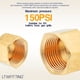 thumbnail image 4 of Tapón De Compresión De Latón De 3 8 Paquete De 10, 4 of 5