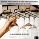 thumbnail image 3 of Estante Colgador Porta Copas De Vino Repisa Bar 12 Copas, 3 of 7