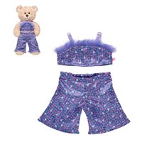 Build A Bear - Set 2 Piezas Piel Morado Honey Girls Build-A-Bear
