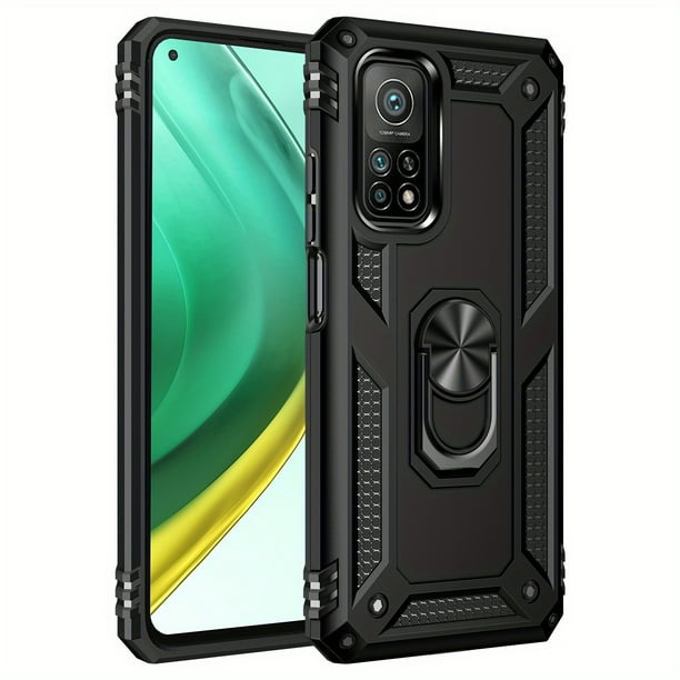 【Military SeriesTPU+PC Two-in-one Finger Ring Holder Anti-fall Phone Case For Xiaomi RedmiK20Pro/Redmi A1/Poco X5/Poco X5 Pro/Mi 9T Pro/Mi 10T Pro 5g/Mi10T Lite 5g/Mi 11T Pro/Mi11lite/Mi 12T Pro