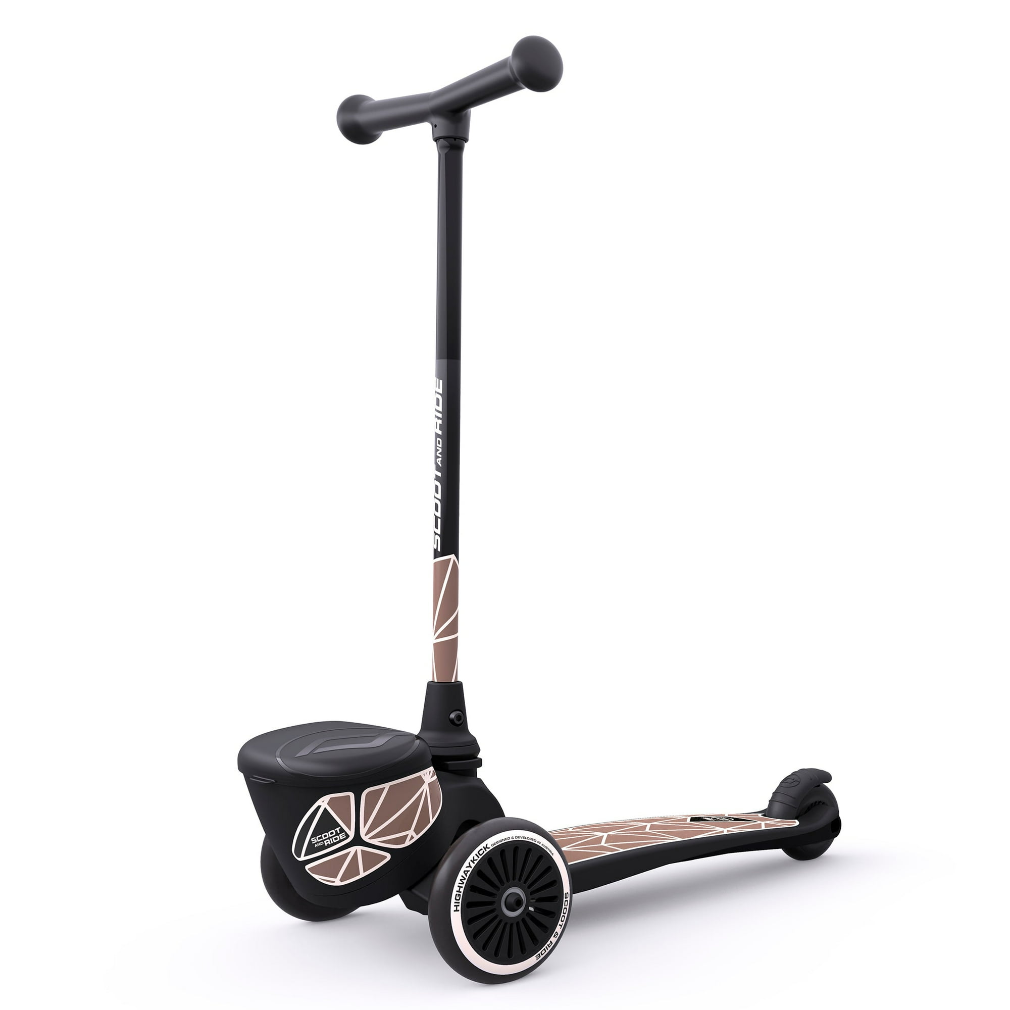 Scoot And Ride - Scooter Highwaykick 2 Líneas Café