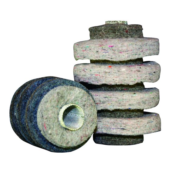 Filtro de combustible MITCO Small, material de lana con juntas