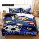 thumbnail image 1 of Fashion Blue Lock Bedding Set Boys Girls Duvet Cover Pillowcase Bed Adult Bedroom, 1 of 5