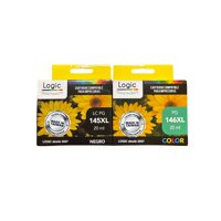 Genérico - Pack Tintas Compatible Para 145Xl-146Xl Negro/Tricolor