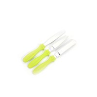 Disparo - Set 3 Espátulas Para Alisar Y Untar Cocina Reposteria Verde