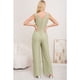 thumbnail image 3 of Enterito Premium Largo Primavera Mujer Tela Texturizada Botones 3387, 3 of 3