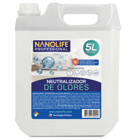Nanolife - Neutralizador De Olores - 5L