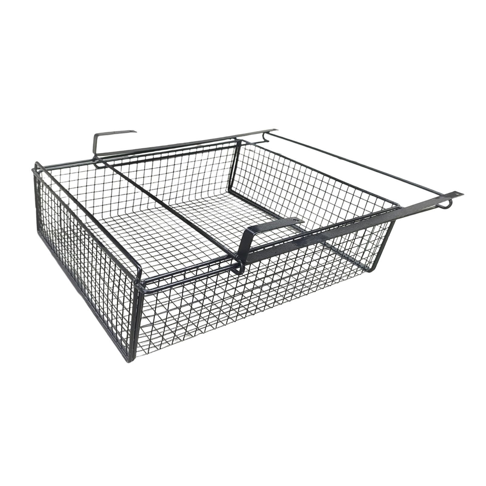 Magideal - Cajón Colgante Deslizante, Caja De Almacenamiento Para Artículos Diversos, Fácil Instalación, Cajón De Almacenamiento Para Armario De Oficina, Gabinet Negro