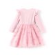 thumbnail image 3 of Vestido de Princesa Disney para Niña Pequeña, Tul Rosa, Manga Larga, 3 of 6
